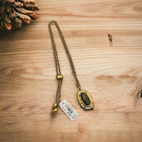 NWT! Kendra Scott Anna 14K Goldplated Pendant Necklace - Picture 5 of 6